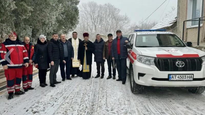 У Коломийському районі відкрили новий пункт швидкої екстреної допомоги