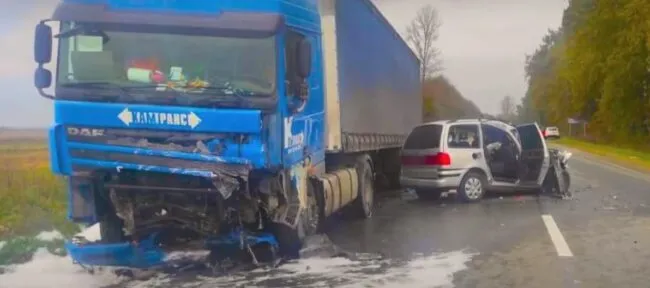 Аварія у селі Тисменичани