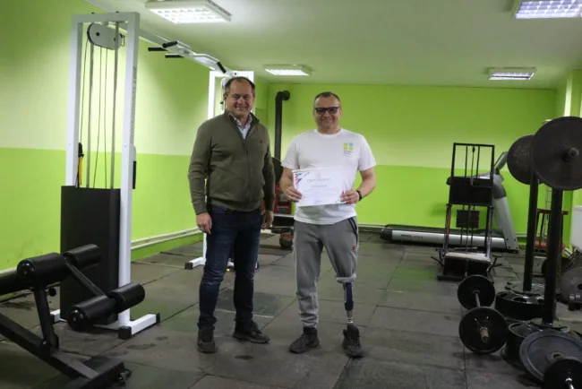 Адаптований спортзал в Коломиї