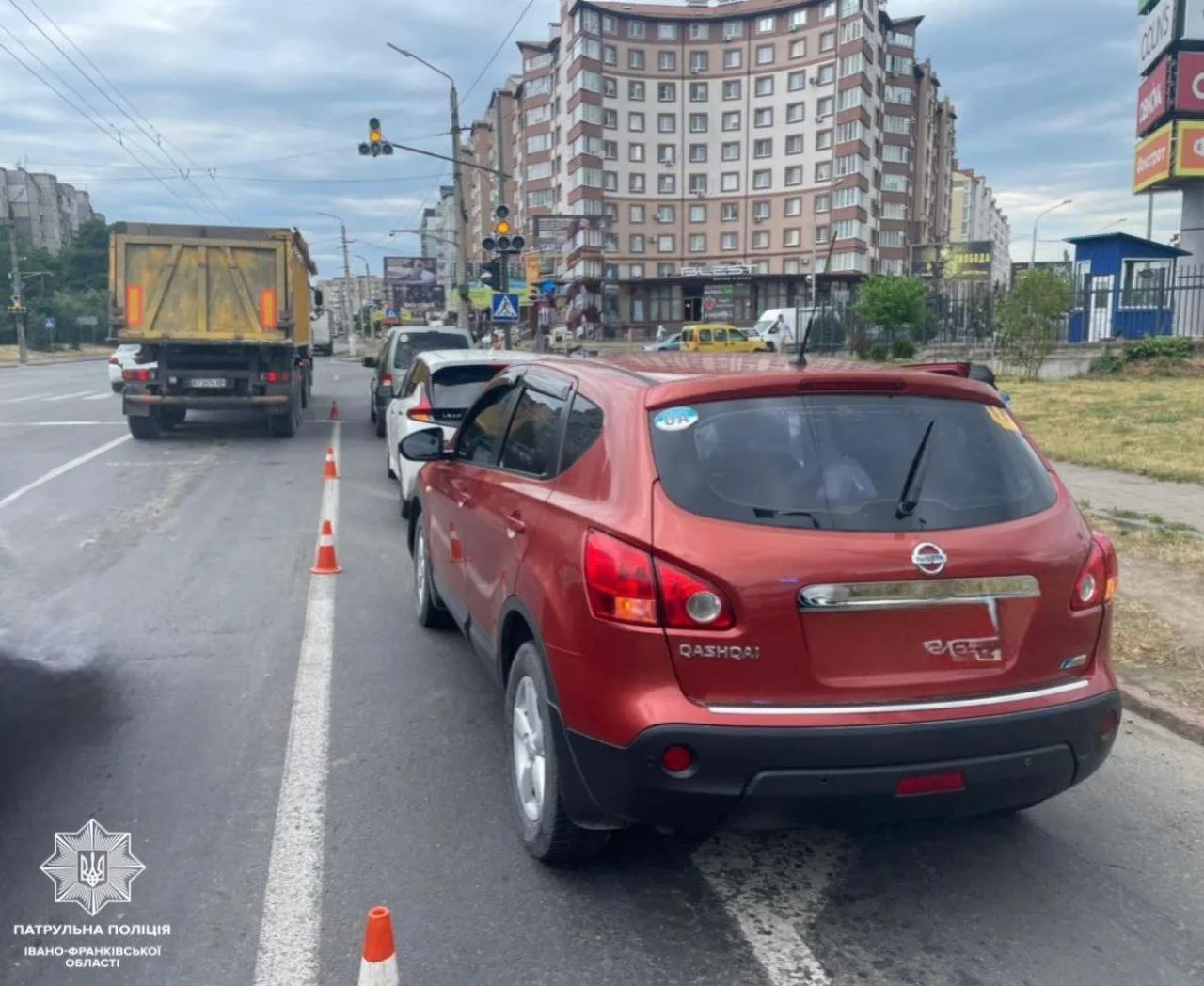 Потрійна ДТП у Франківську Потрійна ДТП у Франківську