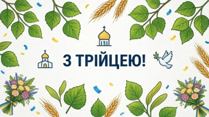 Трійця 2026: як красиво привітати рідних та де скачати сучасні листівки до Зелених свят