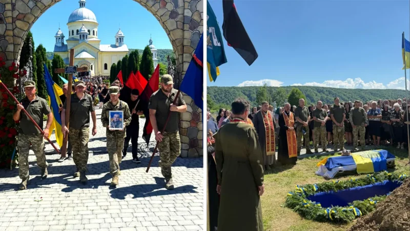 Довго вважався зниклим безвісти: Коломийська громада провела Героя Василя Грицюка