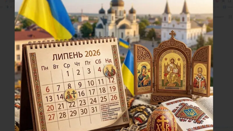 Церковні свята у липні 2026: календар для Коломиї з традиціями і прикметами