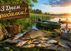 З Днем рибалки 2026: найкращі привітання та листівки