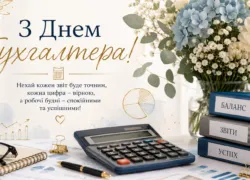 Привітання бухгалтеру з професійним святом 2026: красиві листівки та щирі слова