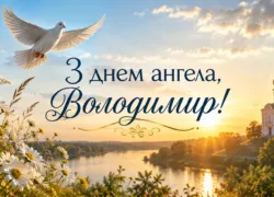 Іменини Володимира 2026: вітання з днем ангела та красиві листівки 15 липня