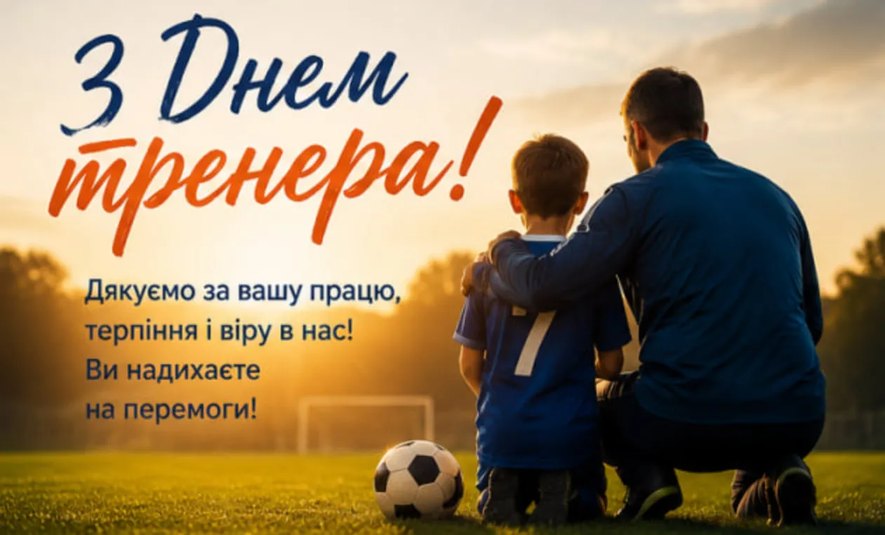 день тренера 2026 привітання дитячому тренеру