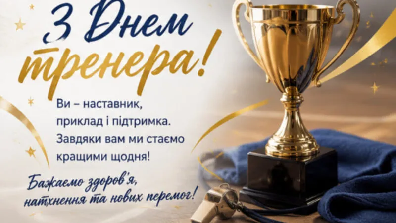 День тренера 2026: привітання колезі, дитячому тренеру та листівки 19 липня