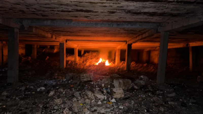 Пожежа в центрі Коломиї: сміття спалахнуло в підвалі на вулиці Мазепи