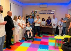У Надвірнянській дитячій лікарні відкрили сучасну сенсорну кімнату