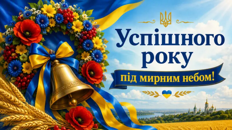 З 1 вересня — Днем знань: привітання, картинки, листівки та відкритки