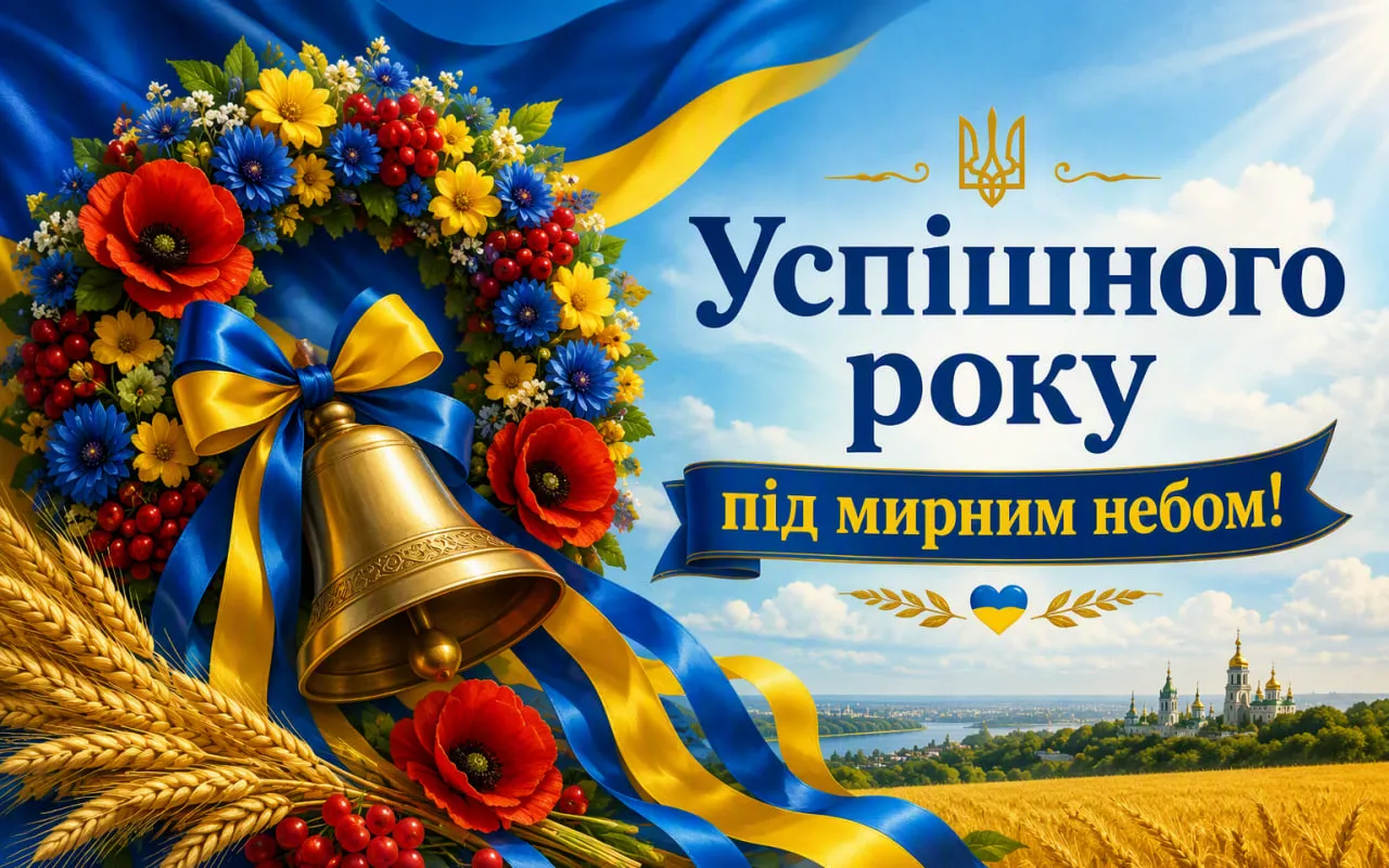 З 1 вересня — Днем знань: привітання, картинки, листівки та відкритки