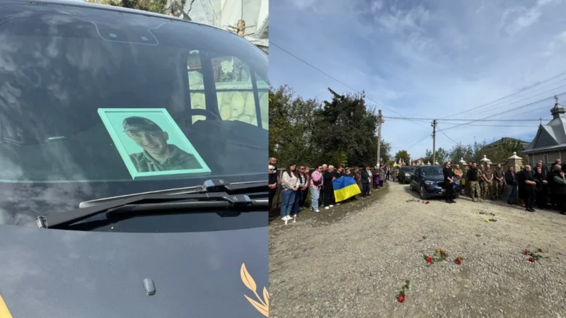 Назавжди повернувся додому: у Сопові зустріли загиблого захисника Івана Филипіва