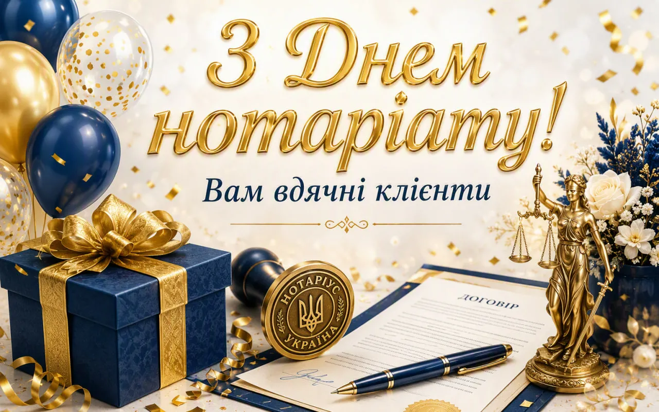 З Днем нотаріату: привітання в картинках, прозі та віршах 