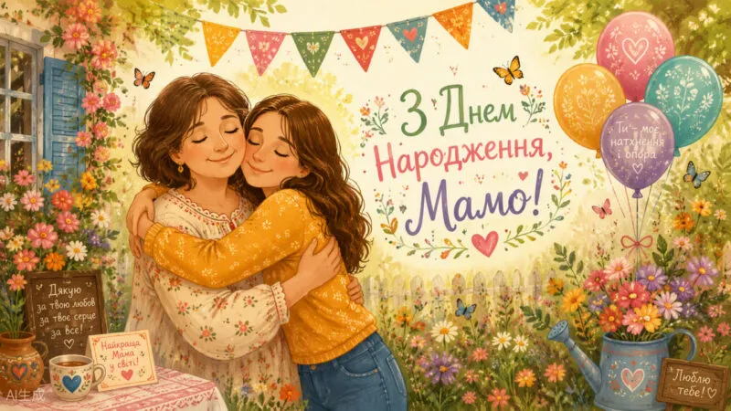 Привітання з днем народження мамі: найкращі слова, від дочки, від сина, до сліз, у прозі, віршах і прикольні