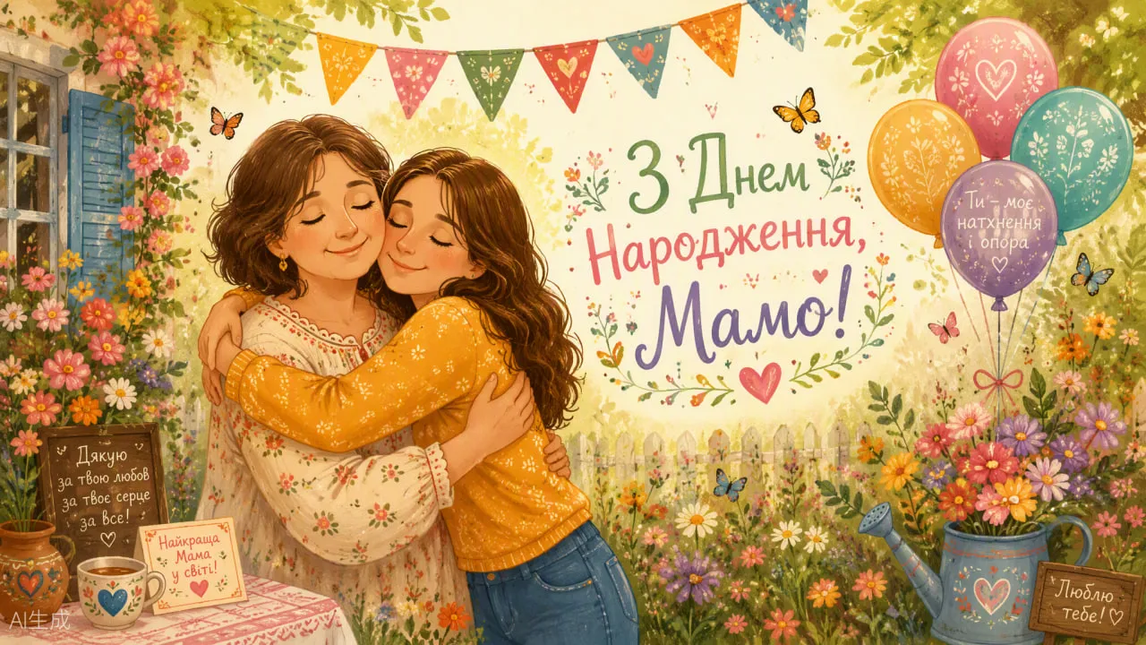 Привітання з днем народження мамі: найкращі слова, від дочки, від сина, до сліз, у прозі, віршах і прикольні