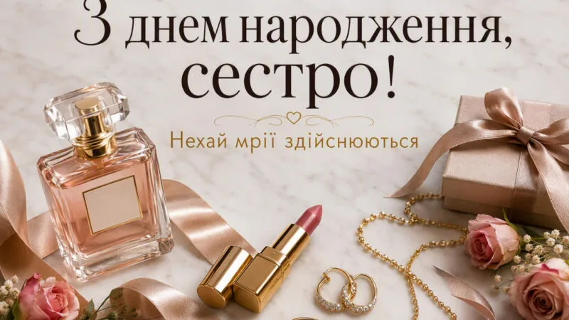 Привітання з днем народження сестрі: до сліз, від сестри, від брата, прикольні, своїми словами і навіть для ТікТоку