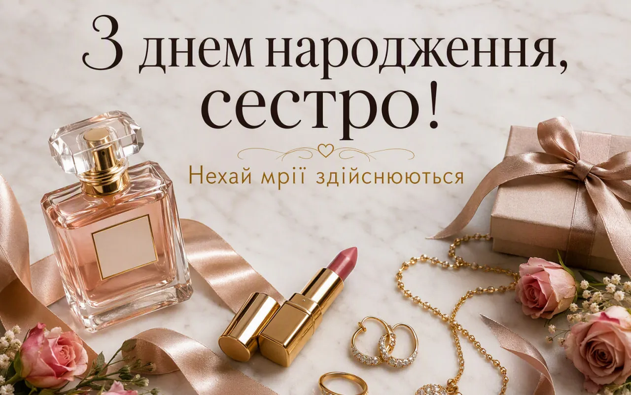 Привітання з днем народження сестрі: до сліз, від сестри, від брата, прикольні, своїми словами і навіть для ТікТоку
