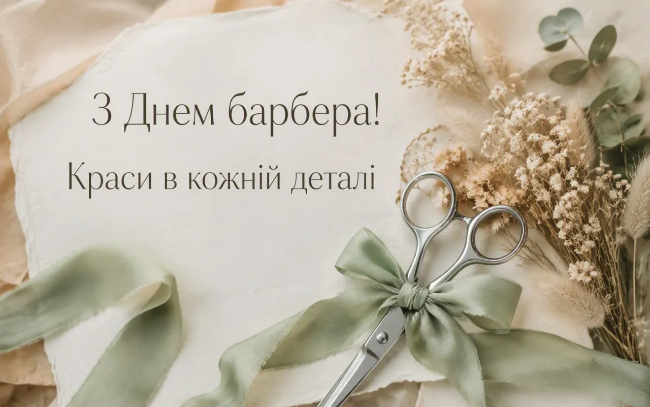 З Днем барбера 2026: привітання своїми словами, короткі та прикольні вітання