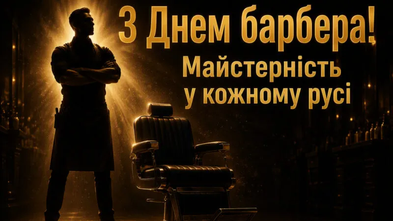 З Днем барбера 2026: привітання своїми словами, короткі та прикольні вітання