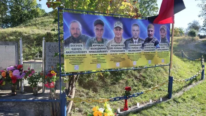 На Надвірнянщині освятили банери на честь шістьох полеглих Героїв