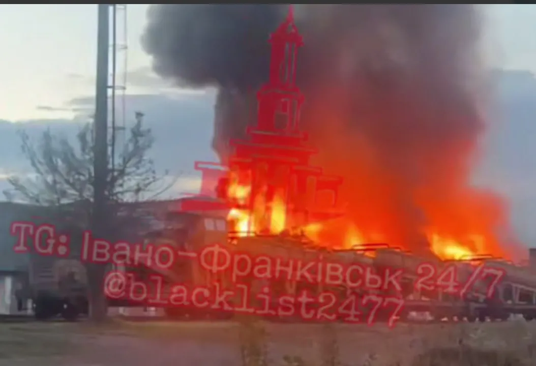 Пожежа на вокзалі в Отинії: що відомо про займання на Коломийщині