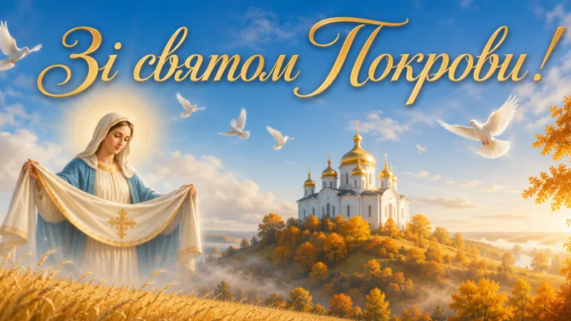 Зі святом Покрови 2026: привітання в прозі, традиції та короткі вітання
