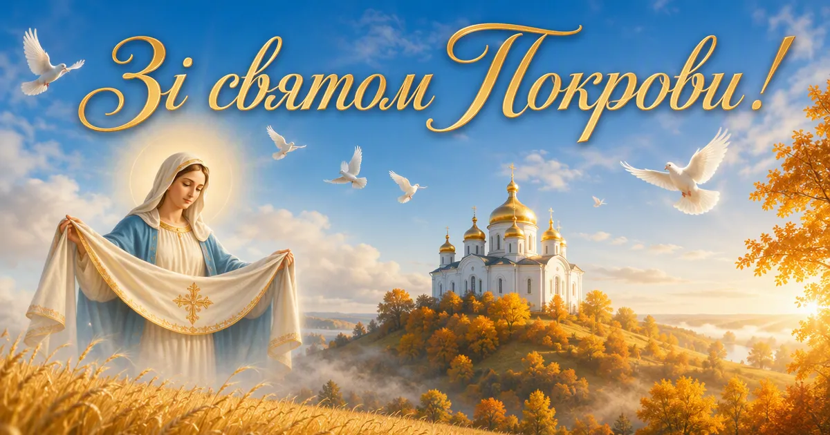 Зі святом Покрови 2026: привітання в прозі, традиції та короткі вітання